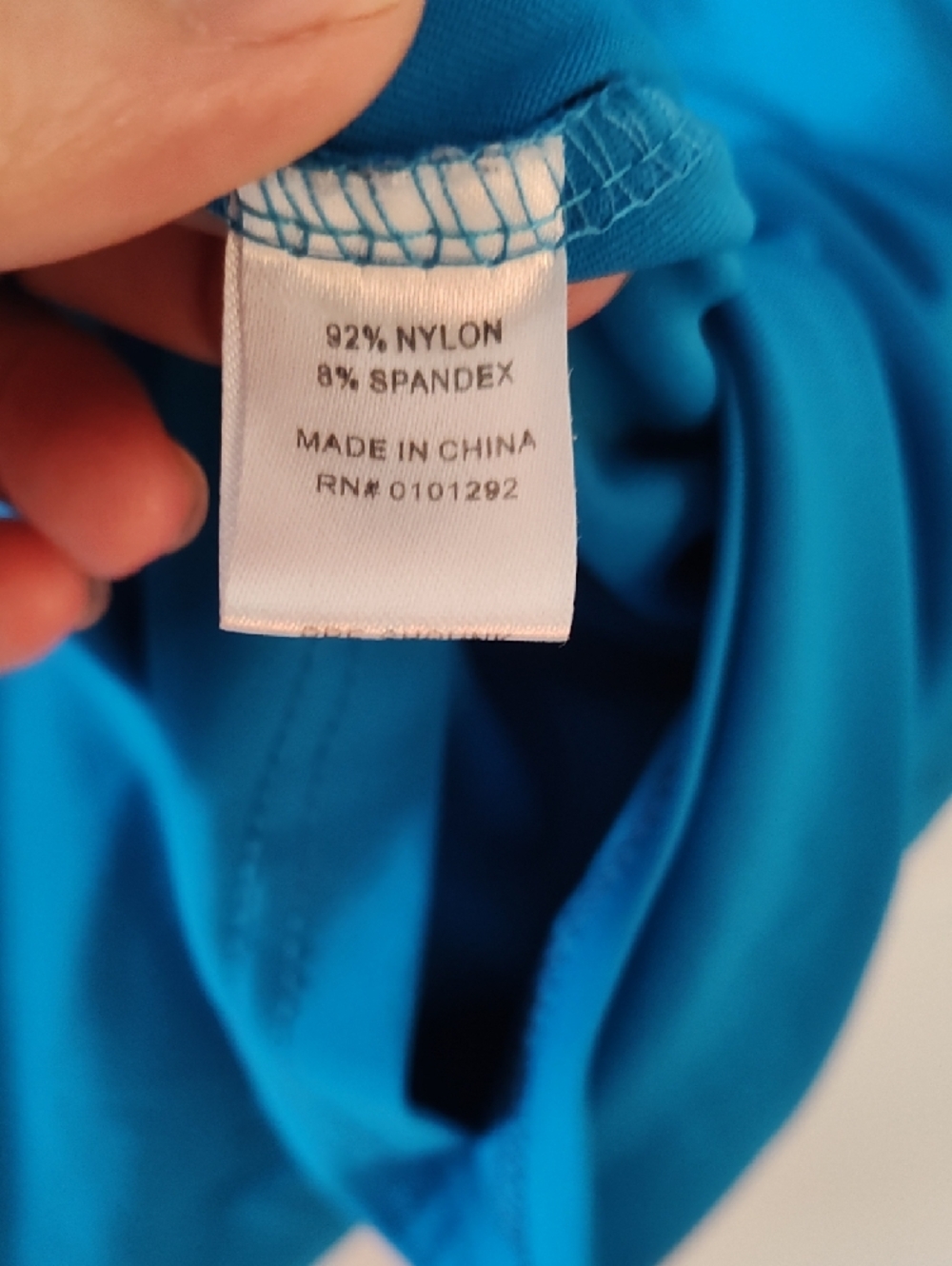 Sleeveless Ruffle Tie Neck Top - Blue - Picture 3 of 5